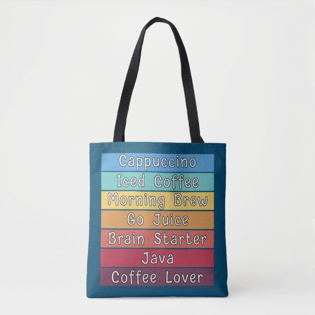 Bolso De Tela Coffee Lover (Anverso)