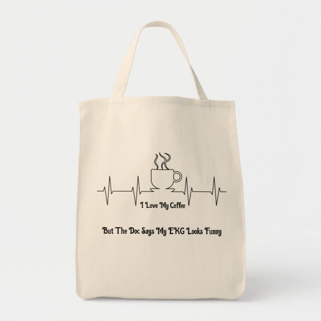 Bolso De Tela Coffee Lover Shopping Tote Bag