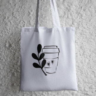 Bolso De Tela Coffee Lover Tink Sketch