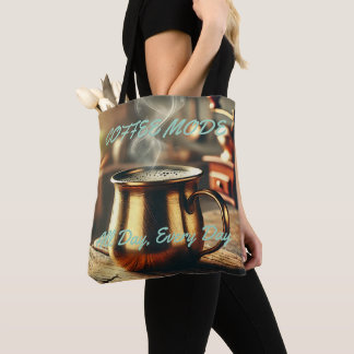 Bolso De Tela Coffee Lover Tote Bag Estilo de impresión general