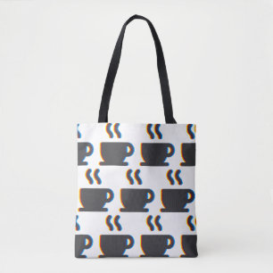Bolso De Tela Coffee Mug Glitch