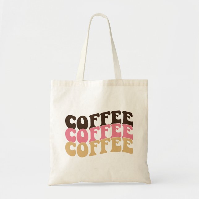 Bolso De Tela Coffee Tote Bag (Frente)