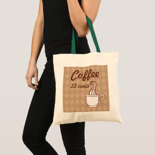 Bolso De Tela Coffee Tote Bag Gift