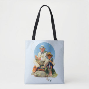 Bolso De Tela Cogida el grande