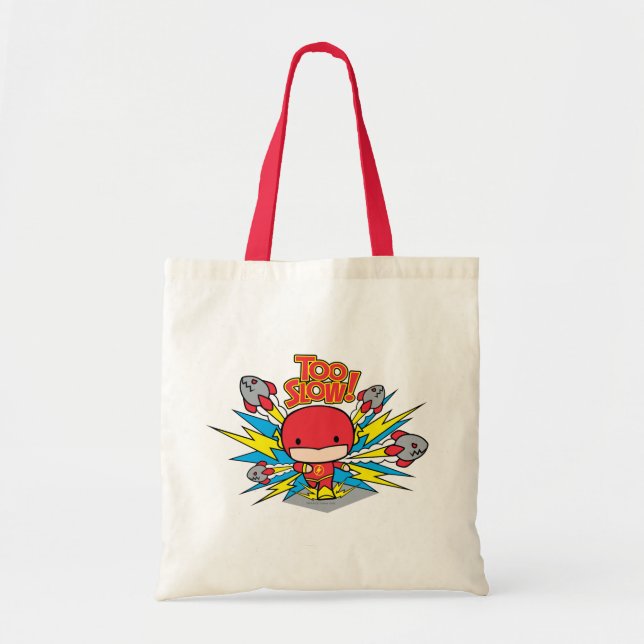 Bolso De Tela Cohetes de salida de Flash Chibi (Frente)