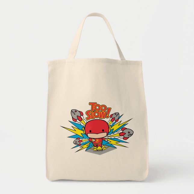 Bolso De Tela Cohetes de salida de Flash Chibi (Frente)