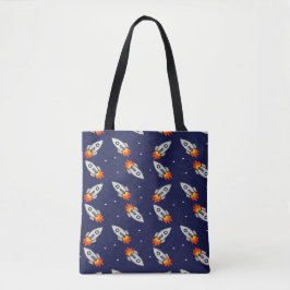 Bolso De Tela Cohetes locos