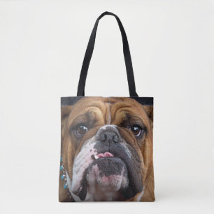 Bolso De Tela Cojín decorativo de Bulldog inglés