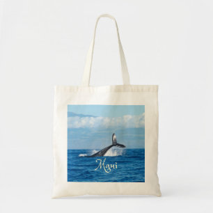 Bolso De Tela Cola de ballena oceánica Maui Hawaii