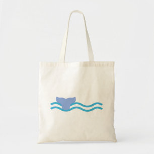 Bolso De Tela Cola de la ballena