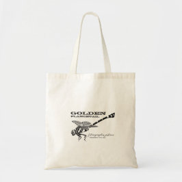 Bolso De Tela Cola dorada