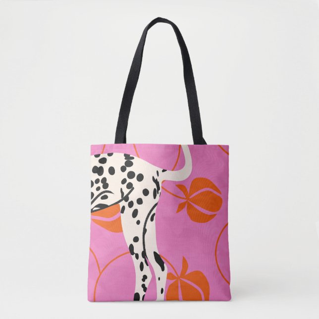 Bolso De Tela Cola y textura (Anverso)
