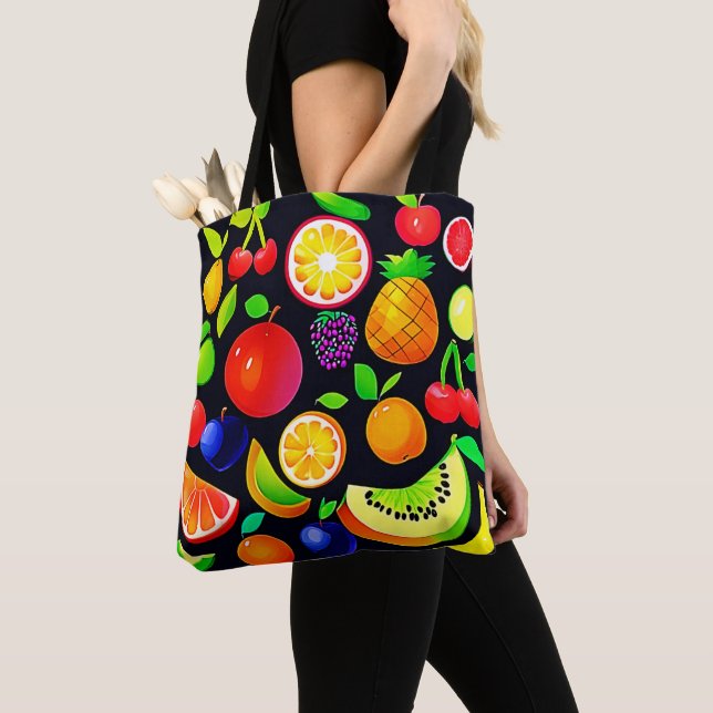 Bolso De Tela Colección Bright Fruit (Detalle)