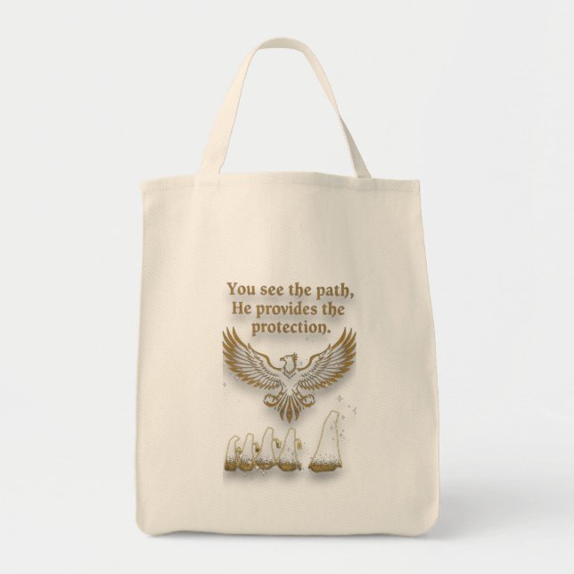 Bolso De Tela Colección de accesorios espirituales de visión div (Frente)