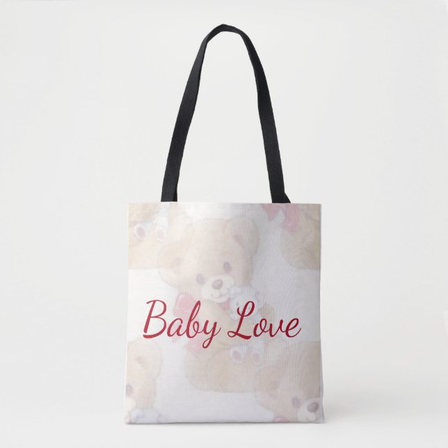 Bolso De Tela Colección de amor para bebés - (Anverso)