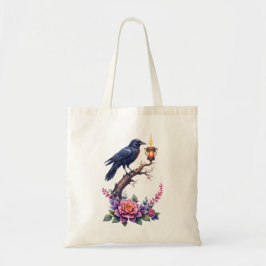 Bolso De Tela Colección de Boda Cuervo Encantado