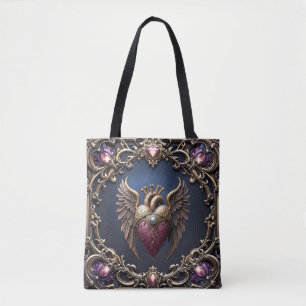 Bolso De Tela Colección de Boda Gótica Victoriana