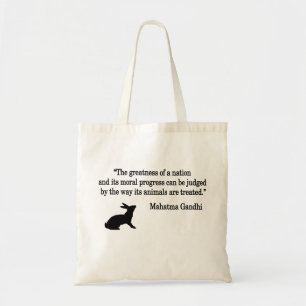 Bolso De Tela Colección de citas de Mahatma Gandhi