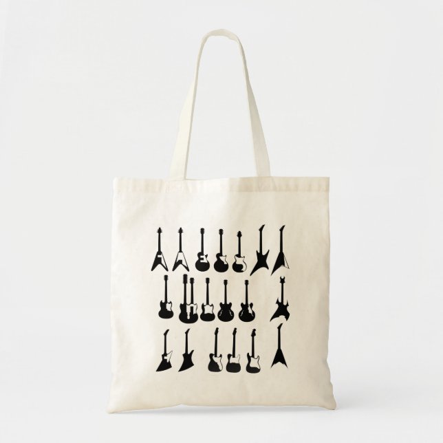 Bolso De Tela Colección de la guitarra (Frente)