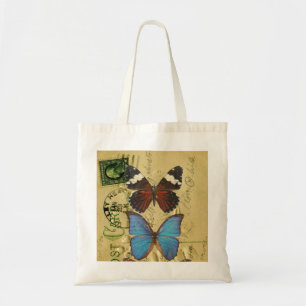 Bolso De Tela Colección de mariposas