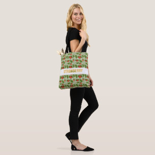 Bolso De Tela Colección de patrones de cesta de frutas - fresas