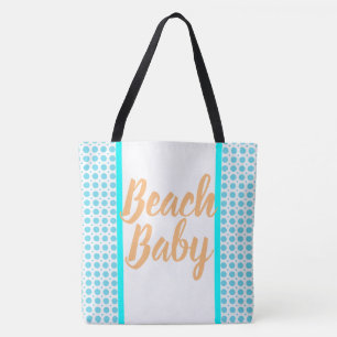 Bolso De Tela Colección de patrones playeros de verano para bebé