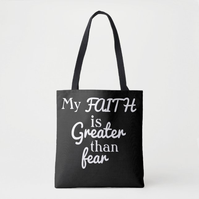 Bolso De Tela Colección de regalos de fe (Anverso)