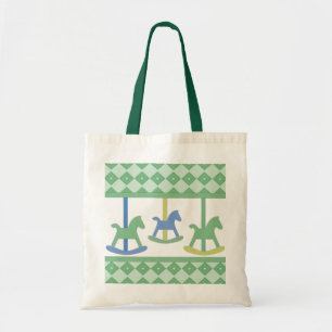 Bolso De Tela Colección del carrusel del bebé