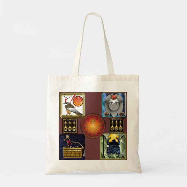 Bolso De Tela colección del neteru (Frente)