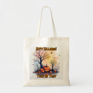 Bolso De Tela Colección Espeluznante y Linda de Halloween de Mod