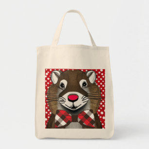 Bolso De Tela Colección Groundhog