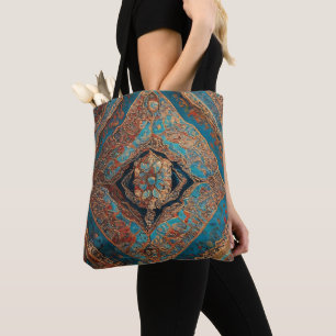 Bolso De Tela Colección Persa Moderna y Hermosa de Patrones Anti