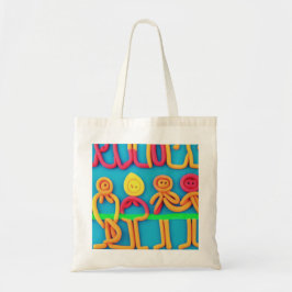 Bolso De Tela Colección Playdough