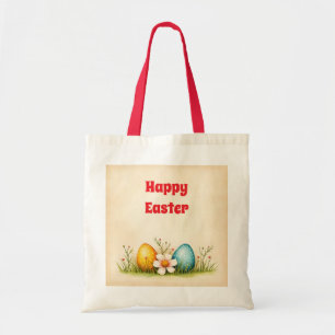 Bolso De Tela Colección popular de vintage de huevos de Pascua
