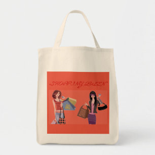 BOLSO DE TELA COLECCIÓN SHOPPING QUEEN