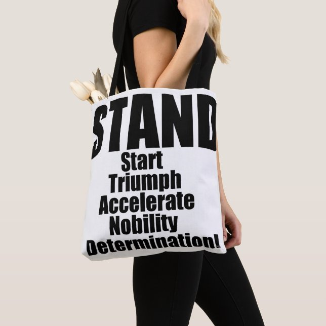 Bolso De Tela Colección STAND (Detalle)