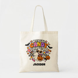 Bolso De Tela Coleccionista Oficial de Dulces Retro Truco o Trat