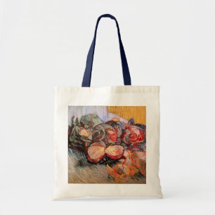 Bolso De Tela Coles rojas y cebolla por Vincent van Gogh