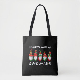 Bolso De Tela Colgar con mis Navidades de Gnomies Gnome