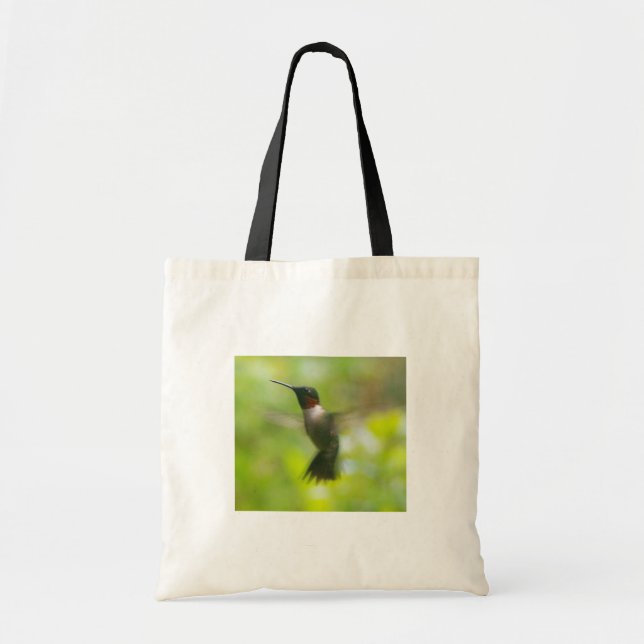 Bolso De Tela Colibrí (Frente)