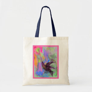 Bolso De Tela Colibrí
