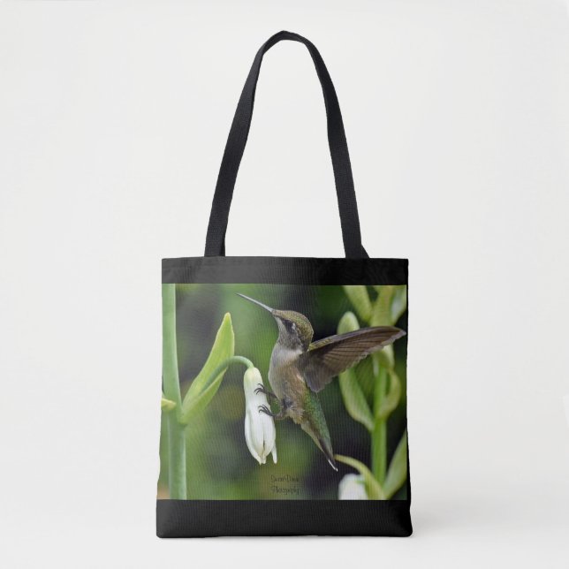 Bolso De Tela Colibrí (Anverso)