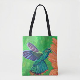 Bolso De Tela Colibrí
