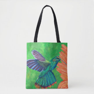 Bolso De Tela Colibrí