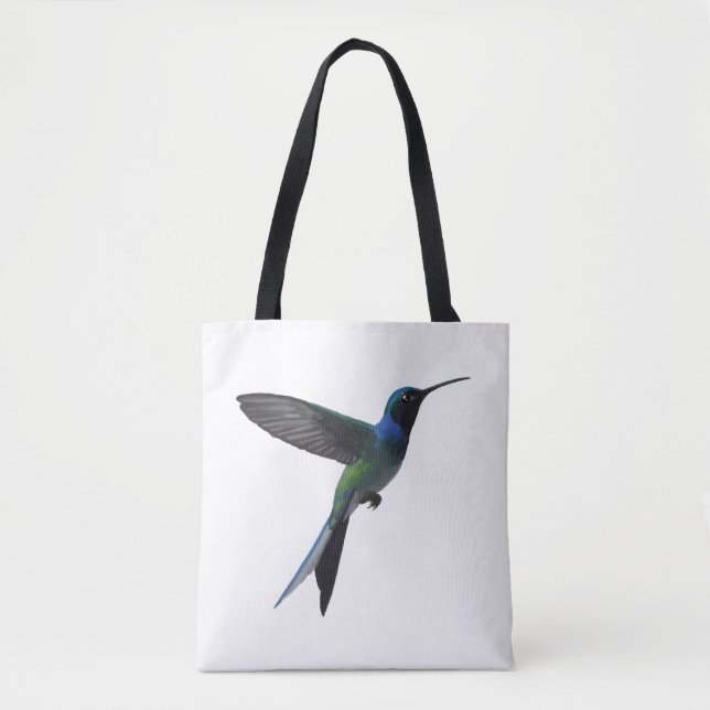 Bolso De Tela Colibrí (Anverso)