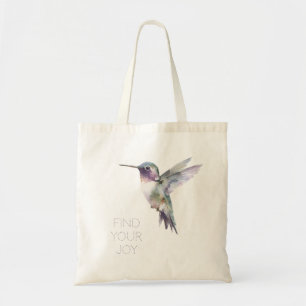 Bolso De Tela Colibrí Find Joy