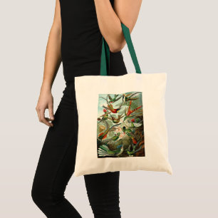Bolso De Tela Colibríes por Ernst Haeckel, Árboles de pájaros vi