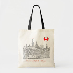 Bolso De Tela Colina del Parlamento en Ottawa - Ontario, Canadá