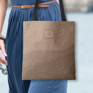 Bolso De Tela Colinas marrones de textura vintage