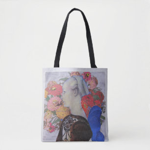 Bolso De Tela Collage 2023 Blue Faerie